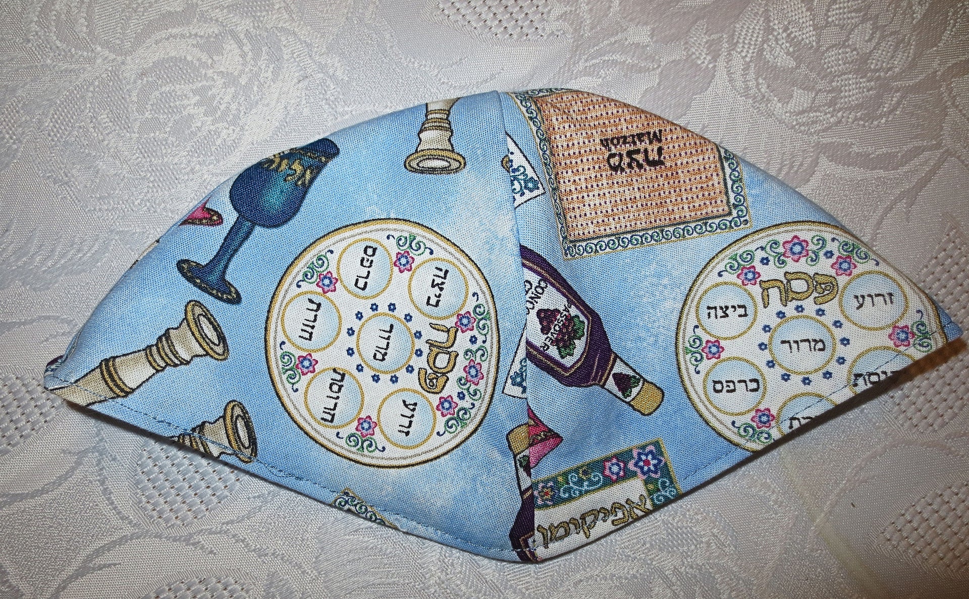 Passover seder kippah or yarmulke