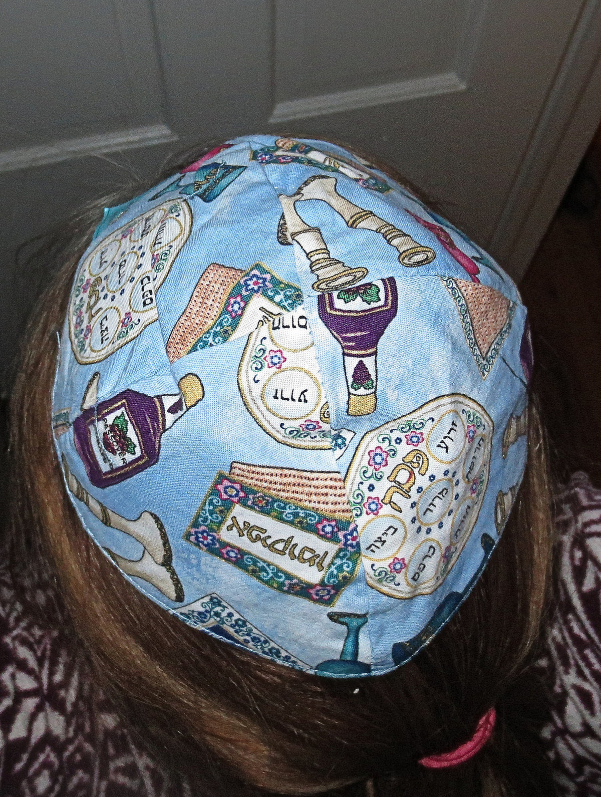 handmade Passover yarmaka