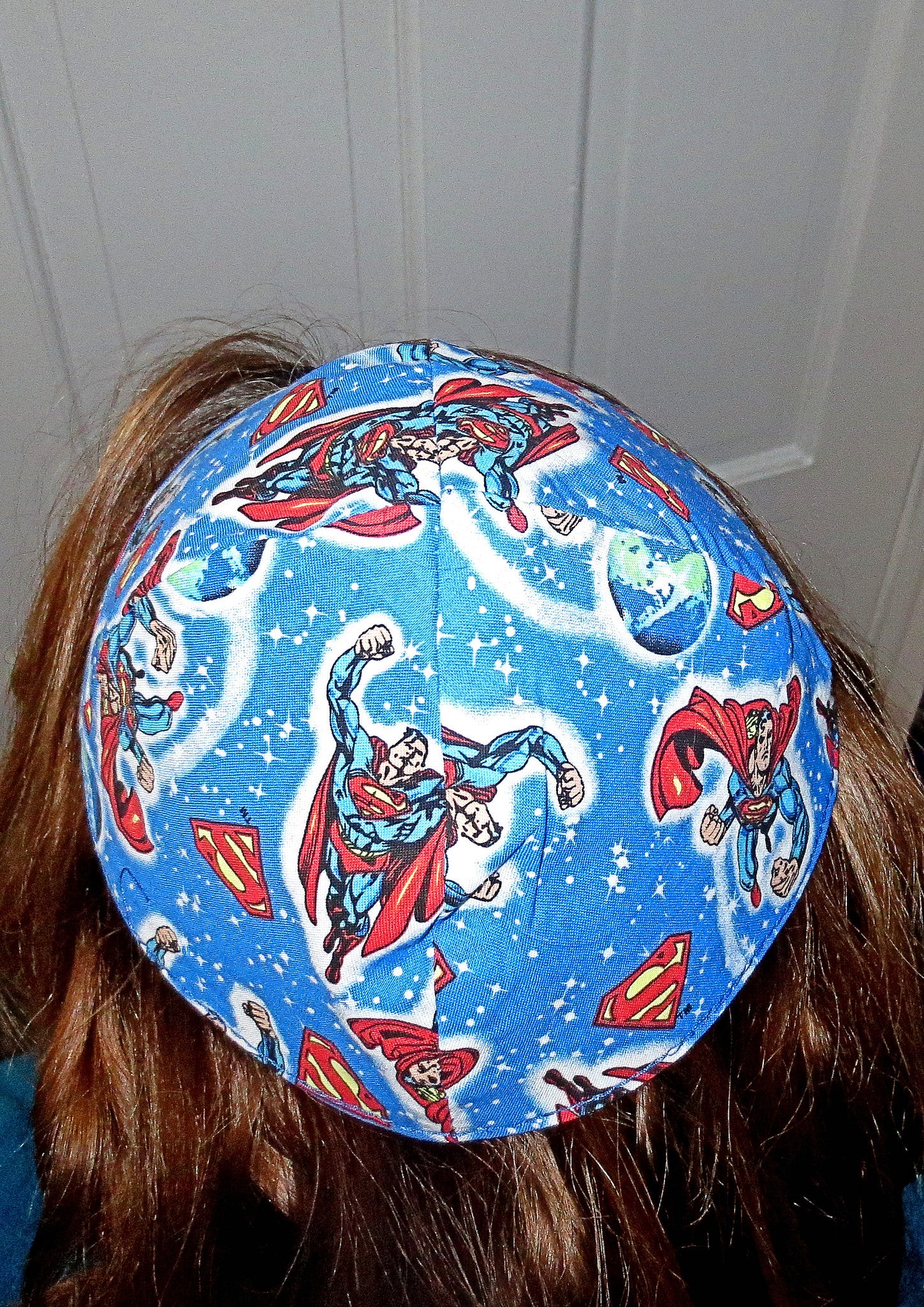 superhero kippah or yarmulke superman