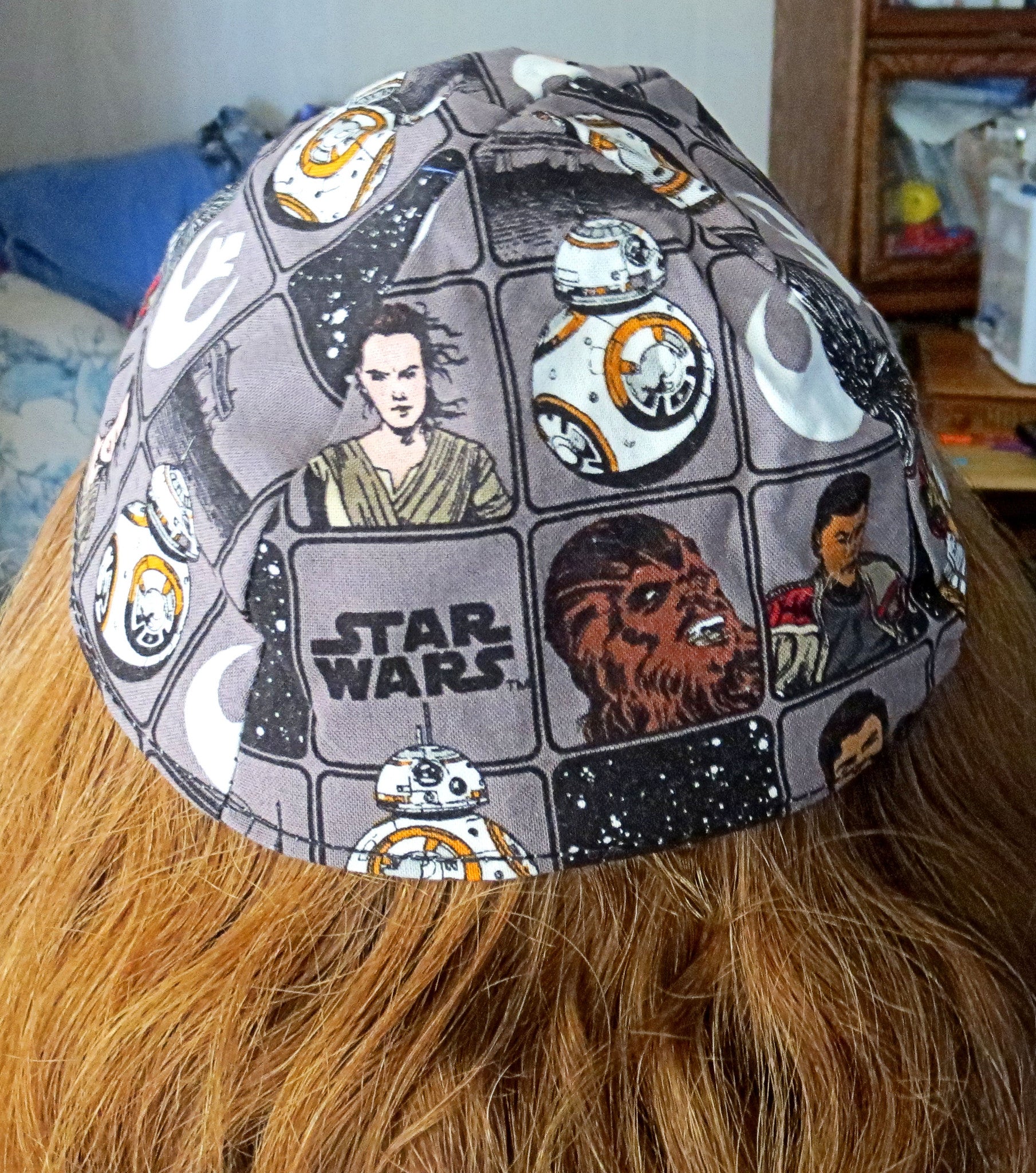 star wars kippah or yarmulke star wars vii chewbacca and friends