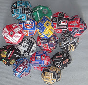 hockey team saucer reversible kippah or yarmulke major sports teams nhl