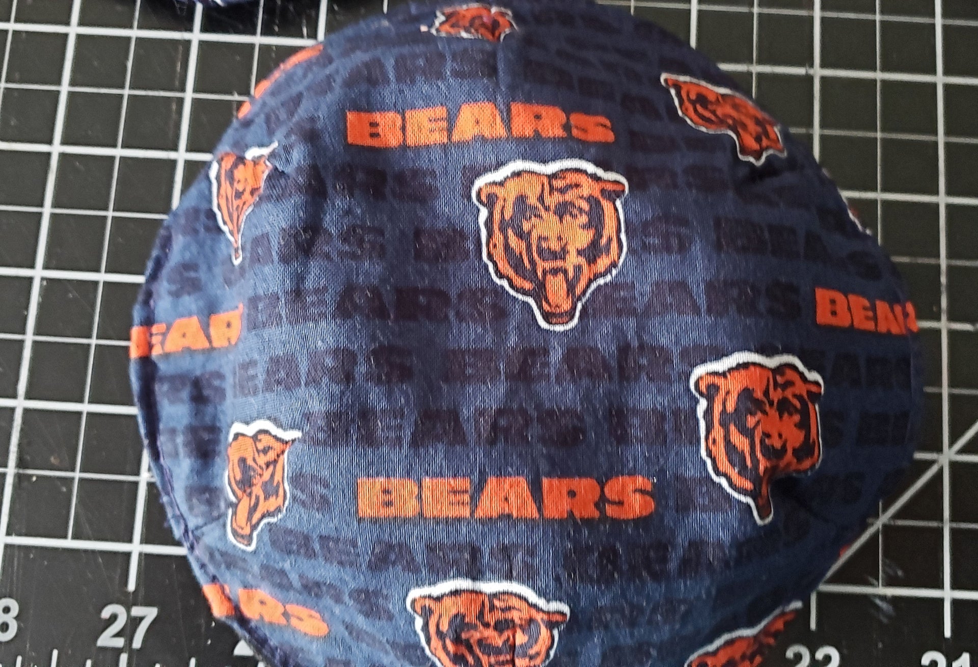 nfl saucer reversible kippah or yarmulke major sports teams nfl chicago bears small print