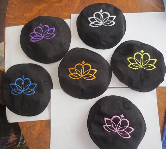 lotus flower kippah spiritual yarmulke