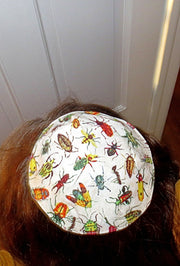 baby kippah reversible select pattern newborn yarmulke infant gift bugs