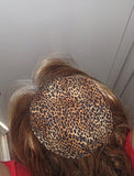 saucer kippah reversible select pattern both sides animals cheetah skin