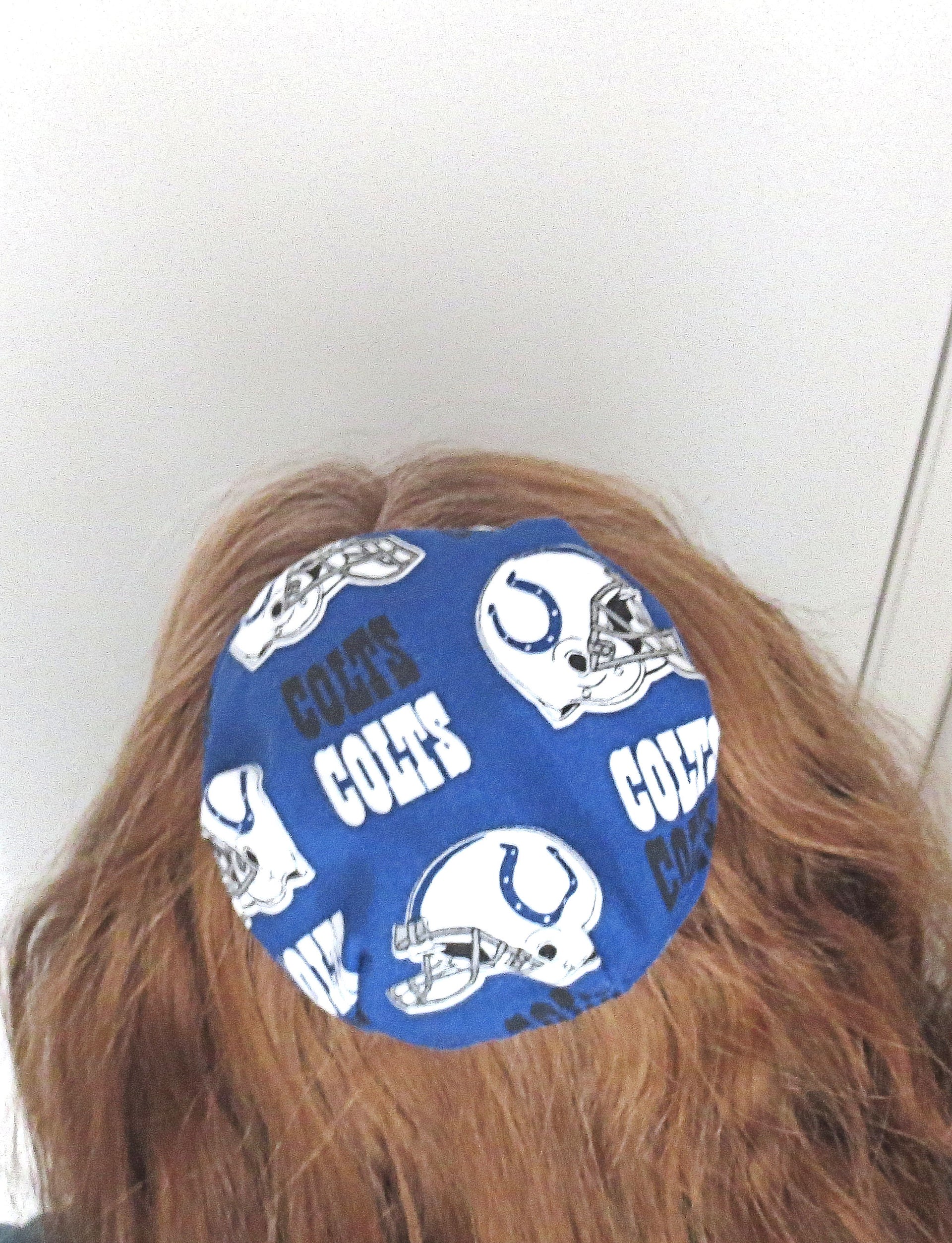 nfl saucer reversible kippah or yarmulke major sports teams nfl indianapolis colts