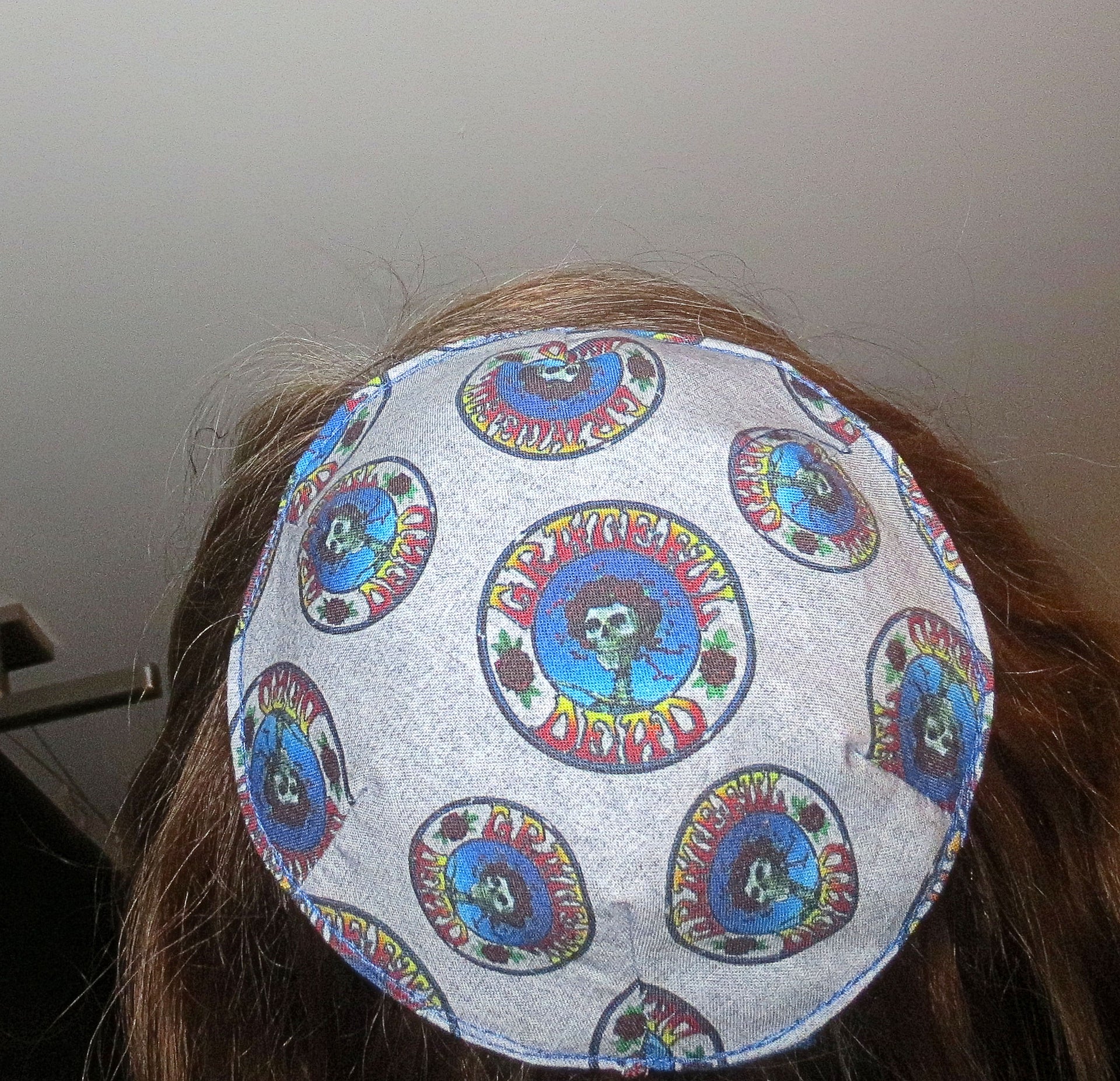 saucer kippah reversible yamaka music theme musical instruments