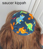 saucer kippah reversible select pattern both sides animals