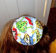 realistic frogs saucer kippah