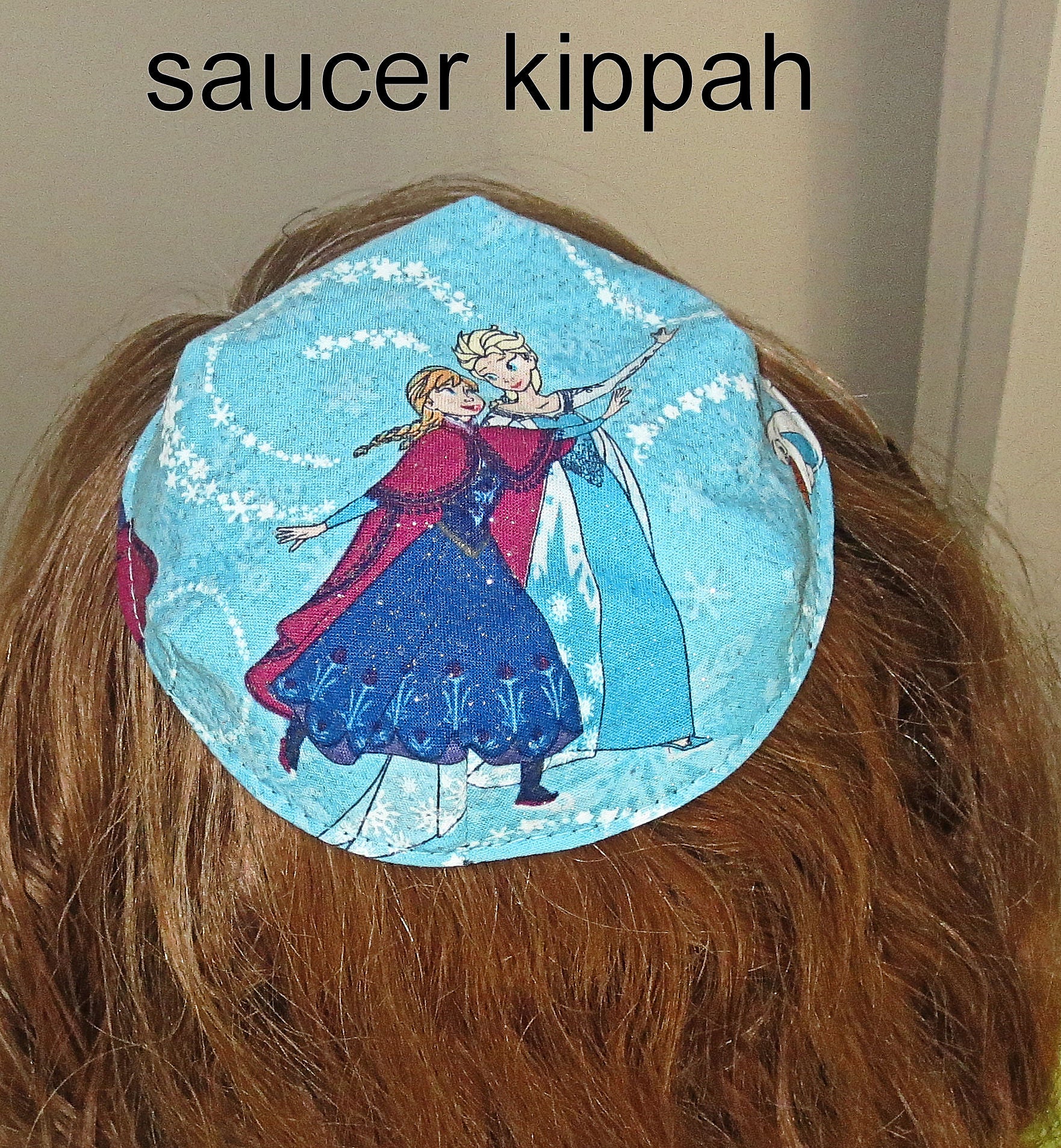 saucer kippah reversible select pattern both sides superheros & friends