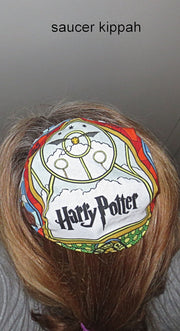 harry potter kippah or yarmulke hp quidditch / saucer style