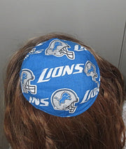 nfl saucer reversible kippah or yarmulke major sports teams nfl detroit lions