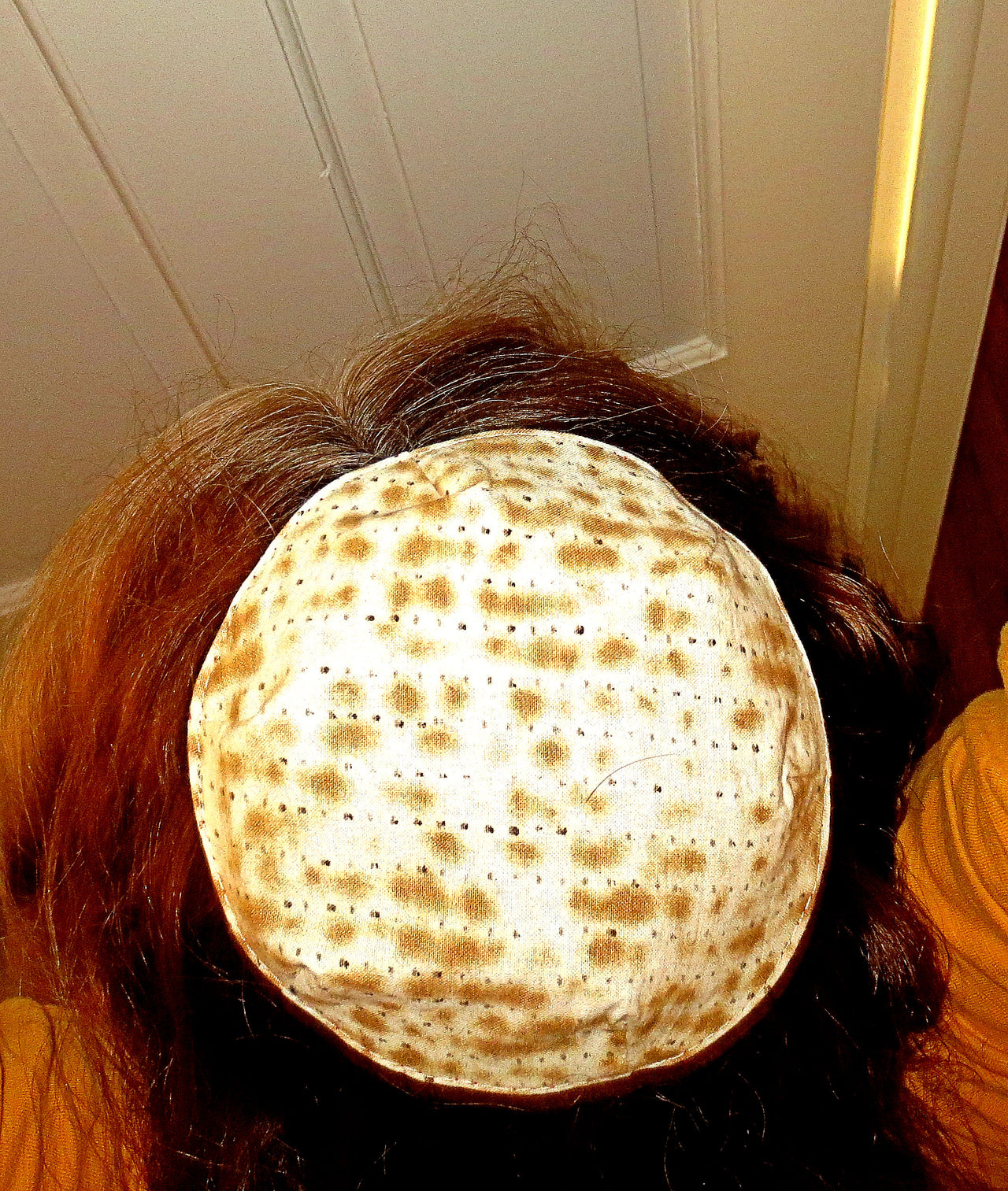 matzo saucer kippah