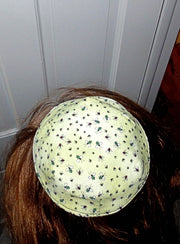 passover reversible saucer kippah or yarmulke -- choose each side matzoh frogs plagues