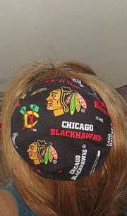 hockey team saucer reversible kippah or yarmulke major sports teams nhl