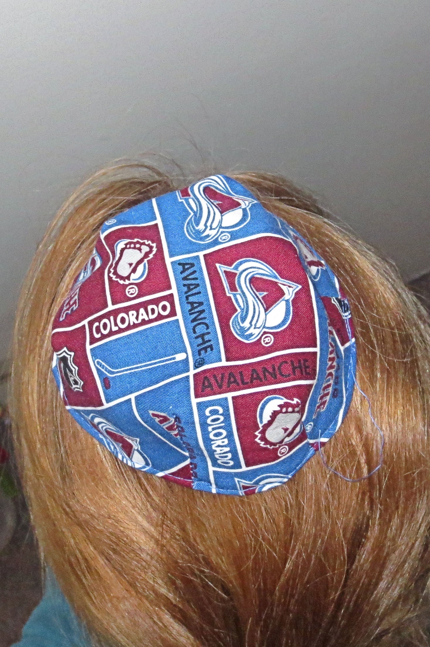 hockey team saucer reversible kippah or yarmulke major sports teams nhl