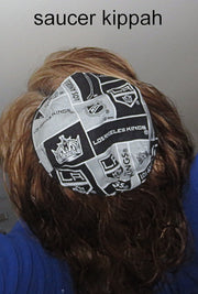 hockey team saucer reversible kippah or yarmulke major sports teams nhl