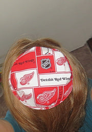 hockey team saucer reversible kippah or yarmulke major sports teams nhl