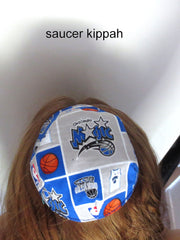 saucer reversible kippah or yarmulke major sports teams nba