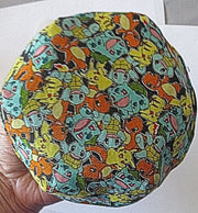 saucer kippah reversible select pattern both sides superheros & friends