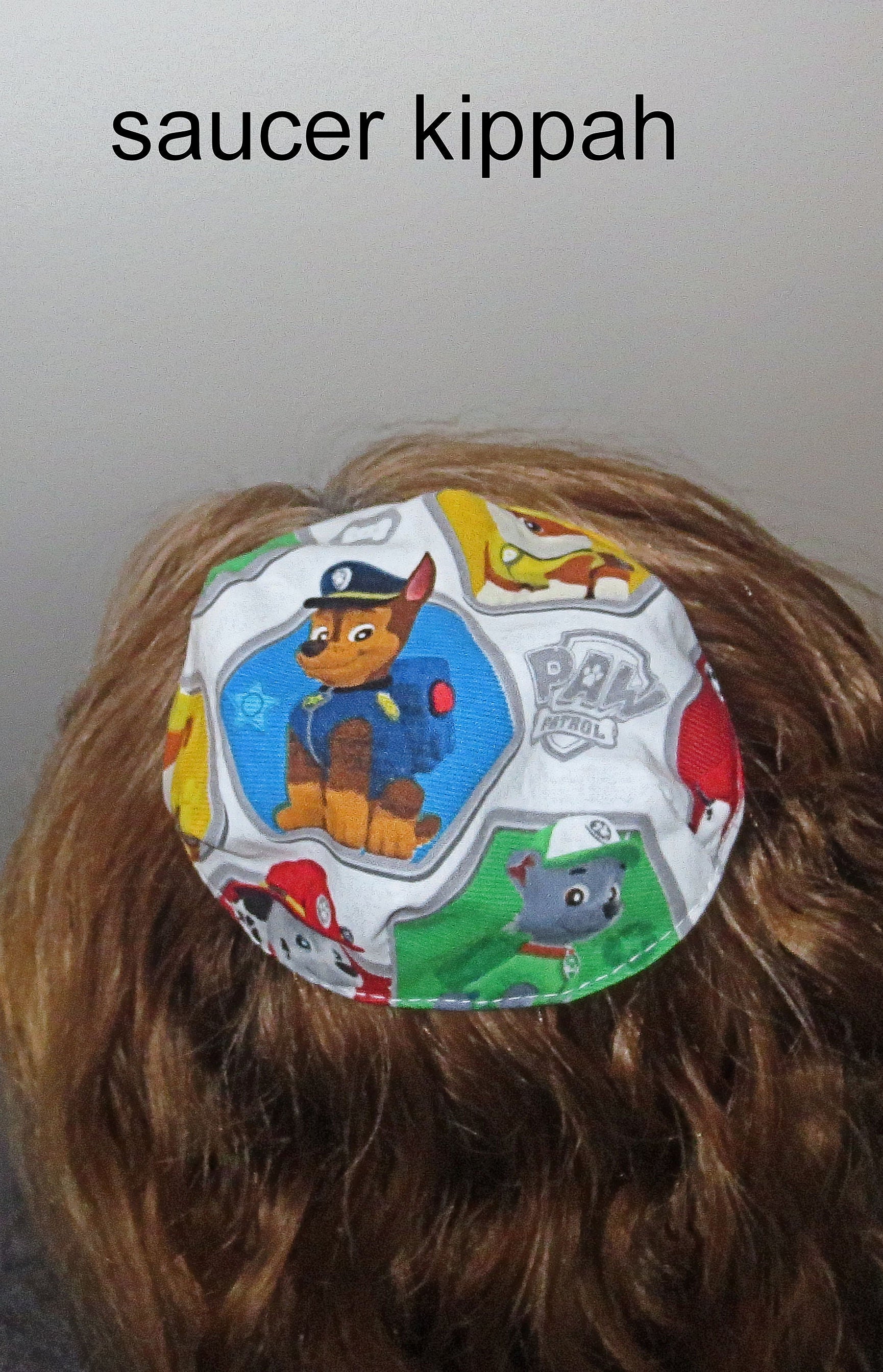 saucer kippah reversible select pattern both sides superheros & friends