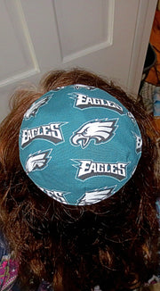 nfl saucer reversible kippah or yarmulke major sports teams nfl philadelphia eagles