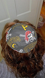 saucer reversible kippah or yarmulke major sports teams mlb pittsburgh pirates