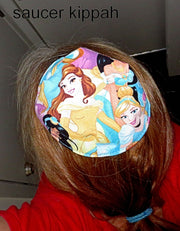 saucer kippah reversible select pattern both sides superheros & friends