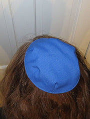 passover reversible saucer kippah or yarmulke -- choose each side matzoh frogs plagues