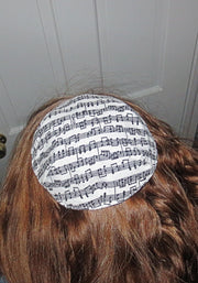 saucer kippah reversible yamaka music theme musical instruments