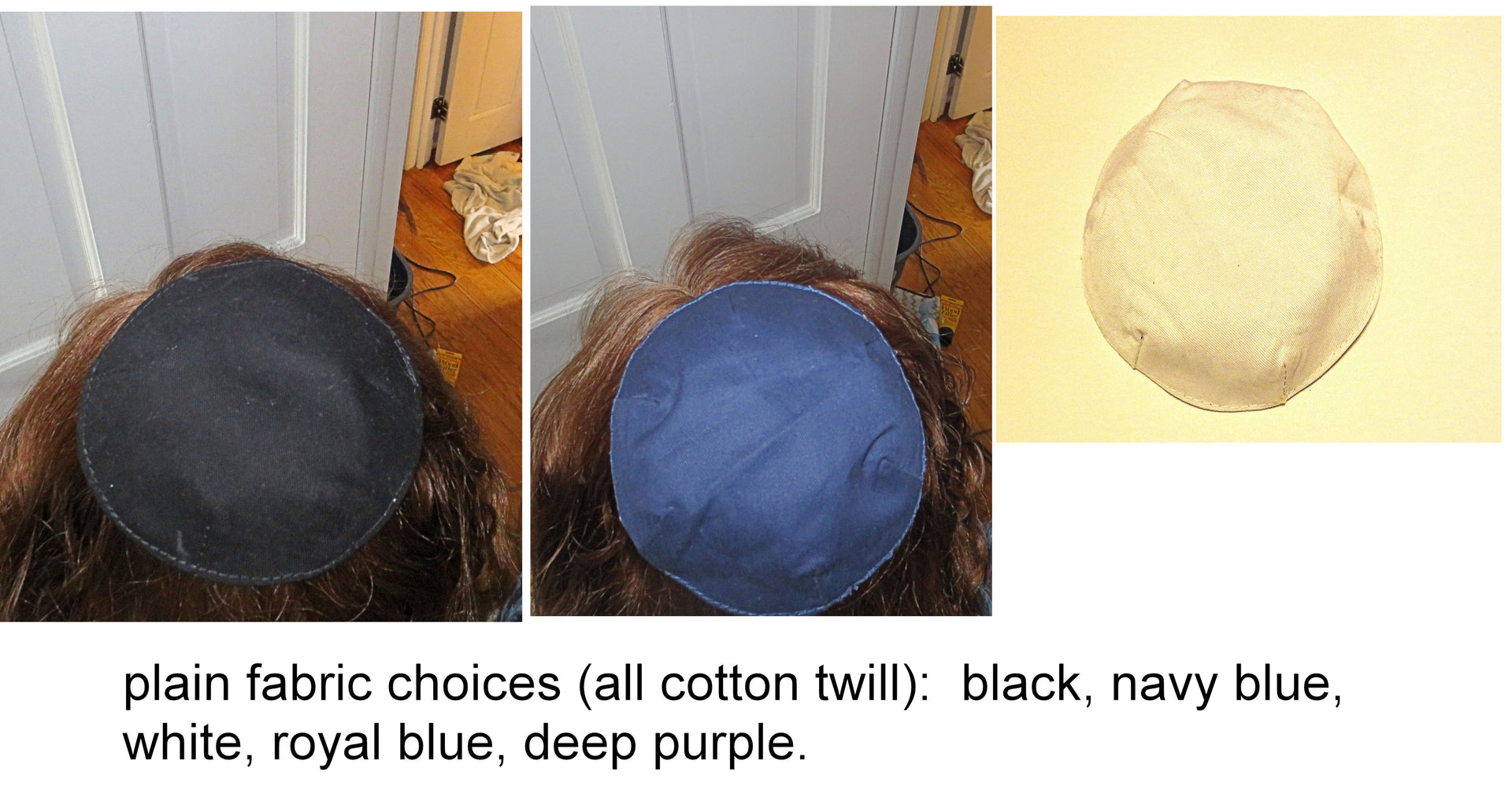 passover reversible saucer kippah or yarmulke -- choose each side matzoh frogs plagues