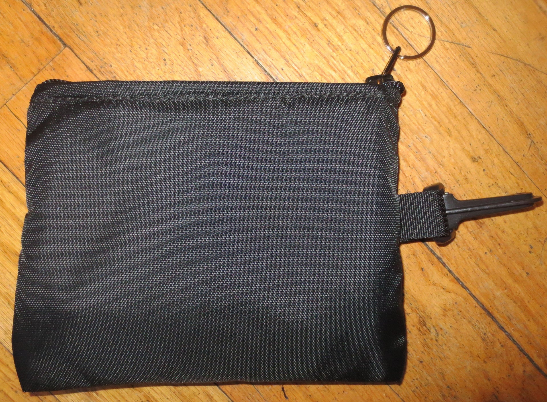 zippered pouches in two sizes extra small and small with choice of color and options to add