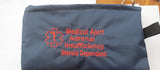 adrenal insufficiency toss in your bag zippered medical insulated case with alert label