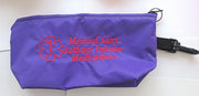 inhaler case / carrier large size embroidered medical alert + options