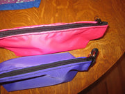 nylon zippered gusset pouches 3 sizes  small, medium and large options to add