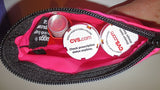 inhaler cases carriers small size embroidered medical alert label medication holders