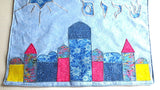 jerusalem theme challah cover shabbat centerpiece mat reversible on sale