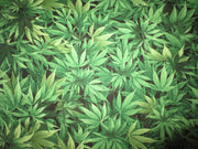 marijuana cotton fabric