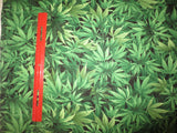 marijuana cotton fabric