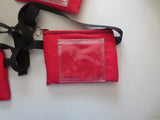 epinephrine insulated waist pouch bag or pack with embroidered medical alert label