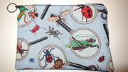 afikomen zippered lined case or bag bugs plague / none