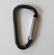 bag add ons black carabiner