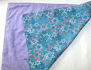 modern challah cover pomegranates torah shabbat shalom reversible for yom tov