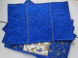 hanukkah insulated place mats handmade chanukah lion of judah menorahs table mats