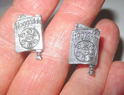 cufflinks sterling silver plated charms and components