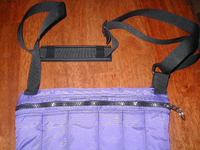 whistle case for high key whistles penny, tin, irish, fifes instruments 6 pockets / purple / sling strap