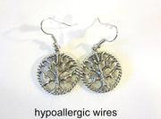 everyday judaica and shabbat silver earrings