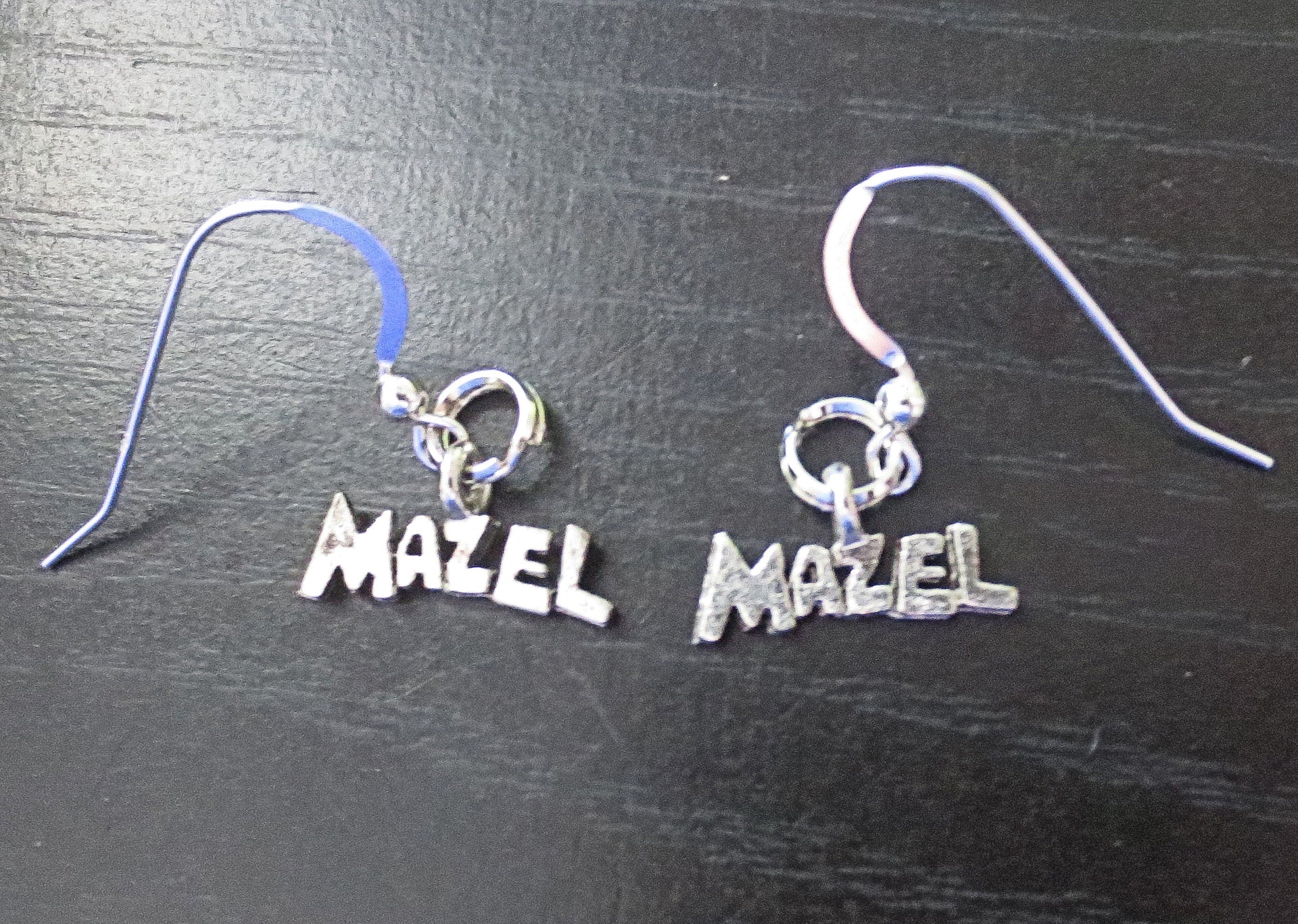 everyday judaica and shabbat silver earrings