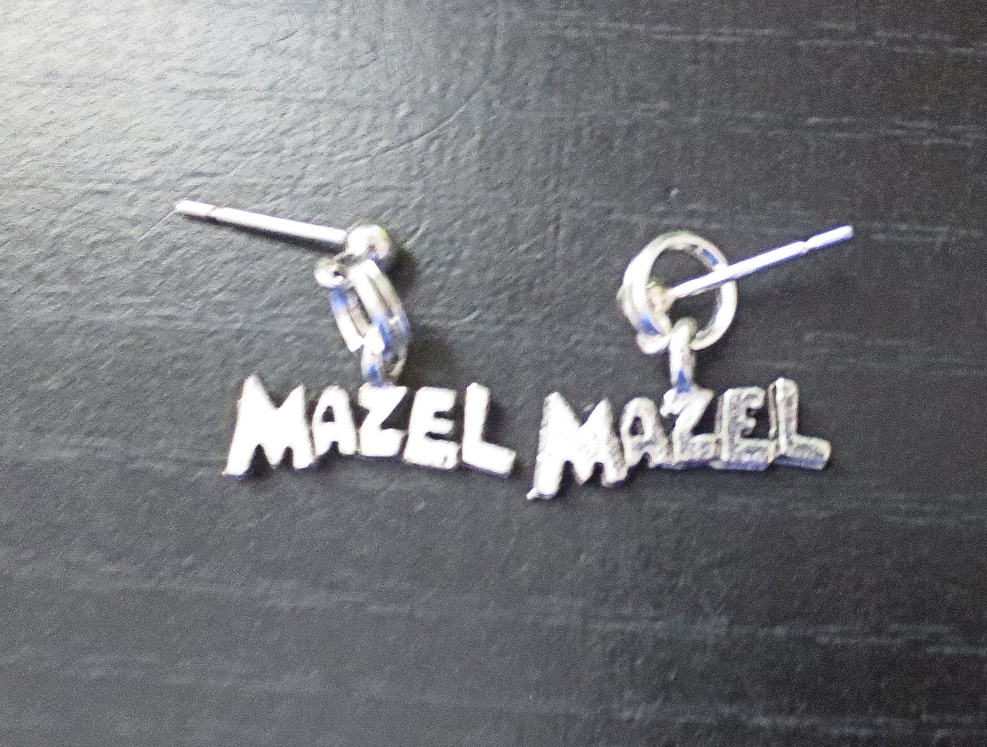 everyday judaica and shabbat silver earrings