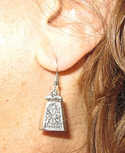 jewish high holiday silver earrings